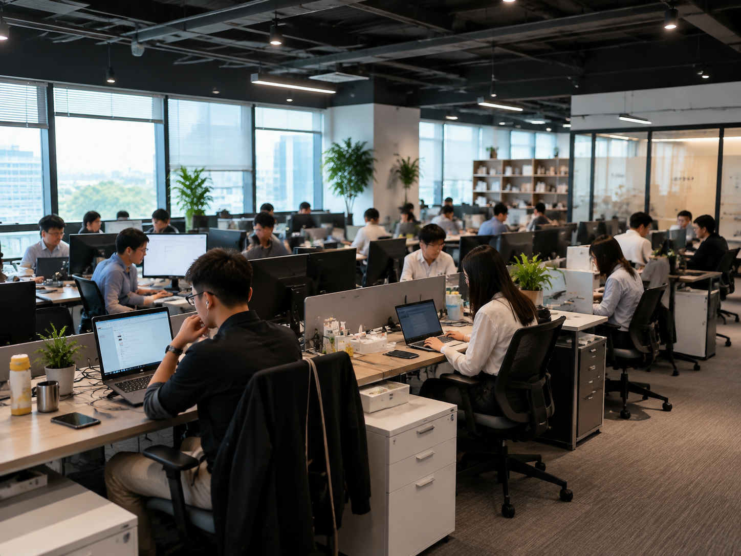 Professional office environment
